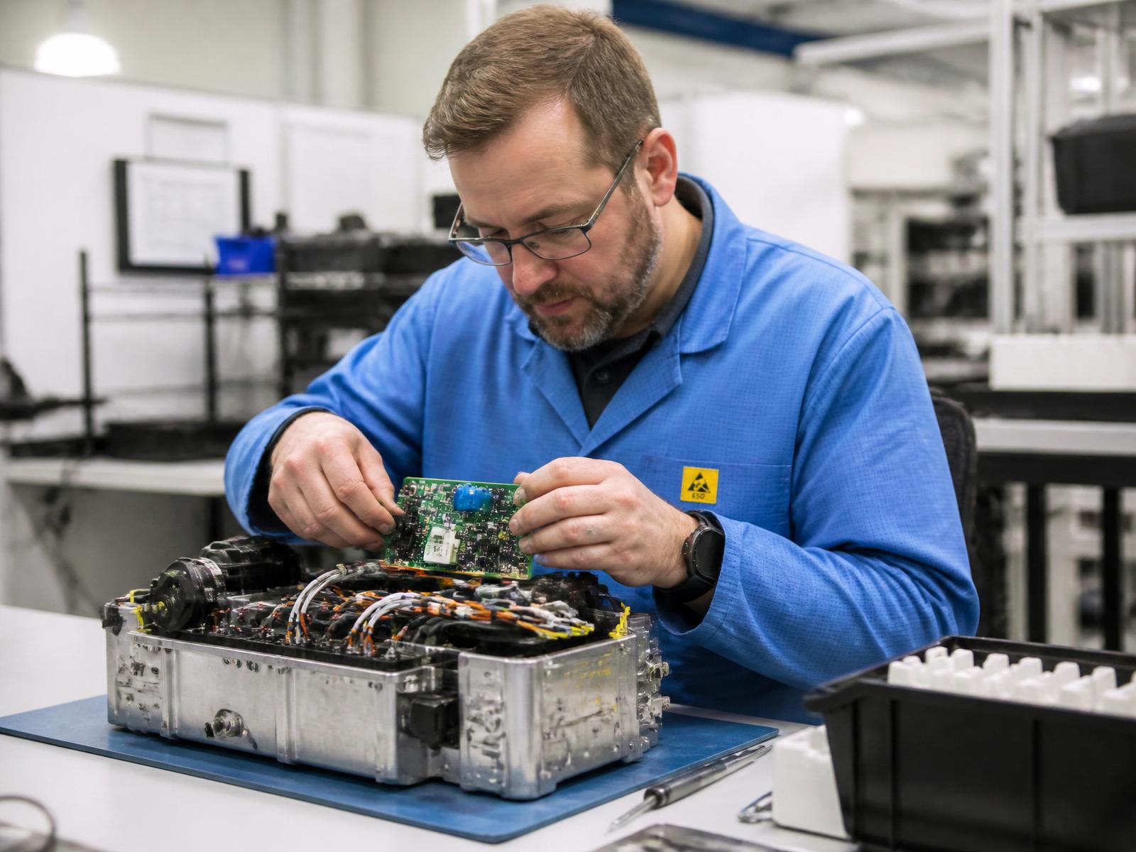 Fertigung Baugruppenmontage bei tech-mo